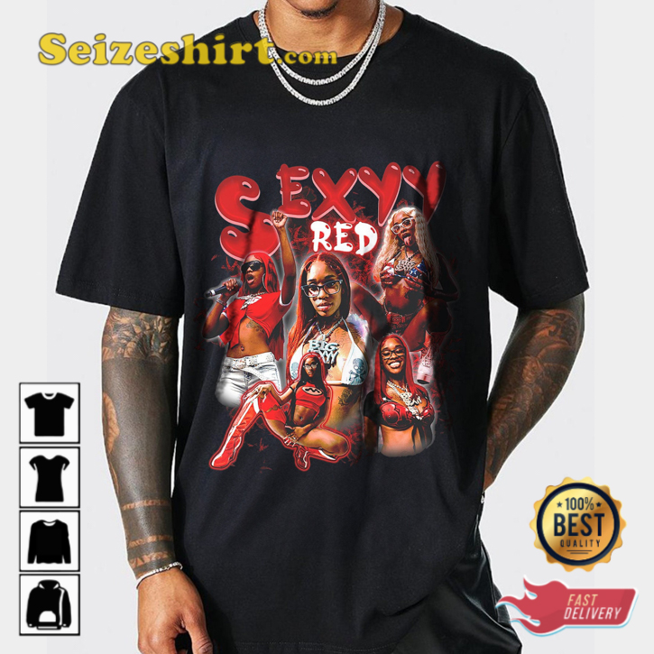 Sexyy Red Tour Rapper Music Concert Fan T-shirt