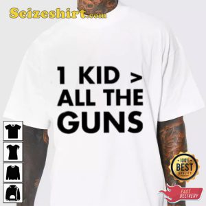 Shannon Watts 1 Kids Over All The Guns Funny Designed T-shirt