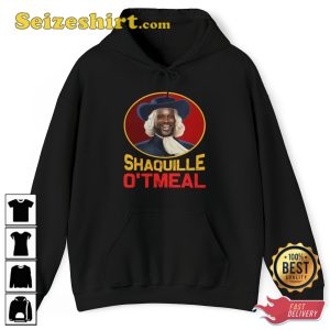 Shaquille Oatmeal Shaq Oneal Lakers Basketball Quaker Trendy Hoodie