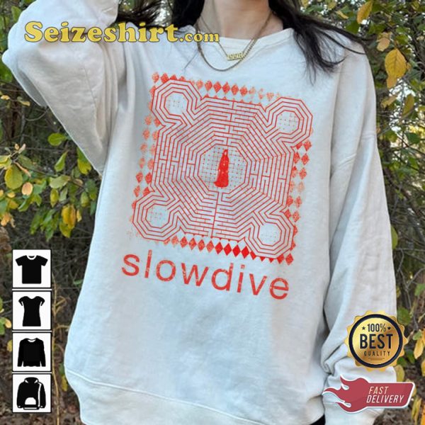 Slowdive Everything Is Alive Retro Indie Fan T-shirt