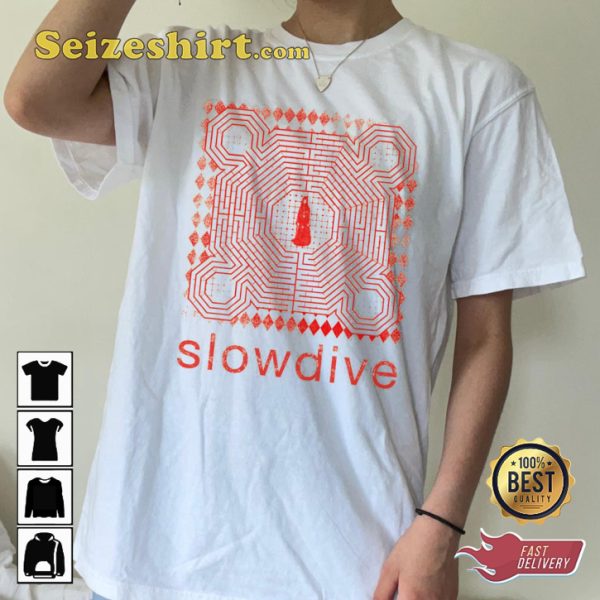 Slowdive Everything Is Alive Retro Indie Fan T-shirt