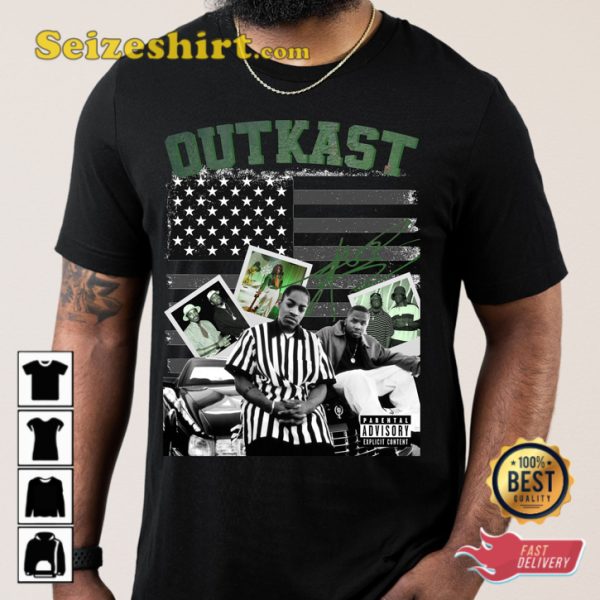 Southern Hip-Hop Pioneers OutKast Fans Unisex T-Shirt