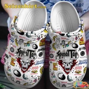 Spinal Tap Rock n Roll Parody Big Bottom Vibes Crocs Shoes