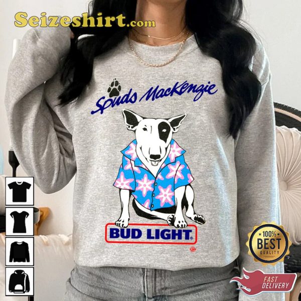 Spuds Mackenzie Bud Light Dog Lover Sweatshirt