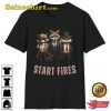 Start Fires Gangster Forest Animals Funny Meme Shirt
