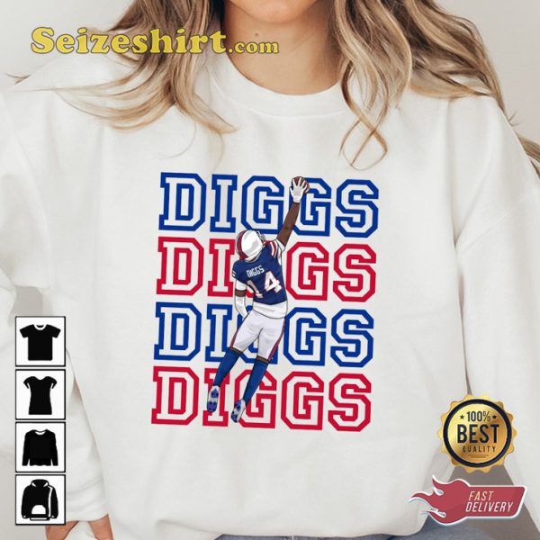 Stefon Diggs Catch Buffalo Football Sportwear Sweatshirt