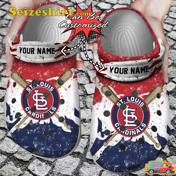 Stl Cardinals Personalized Cardinals Chronicles Scripting History Baseball Comfort Clogs