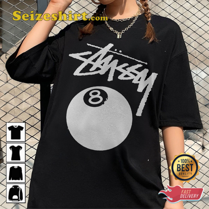 Stussy 8 Ball Street Style Unisex T-Shirt
