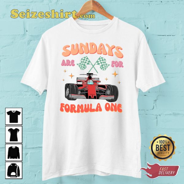 Sundays Are For F1 Grand Prix Circuits Racing Sportwear Sweatshirt