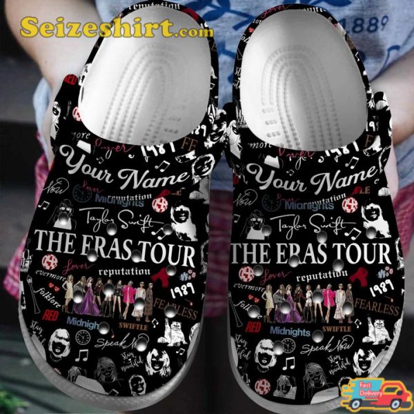 Taylor Swift Music Rock Vibes I Knew You Were Trouble Melodies Comfort Crocs Shoes