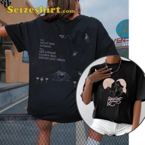 The Backseat Lovers Evevator Days Album 2023 2 Sided Concert T-Shirt