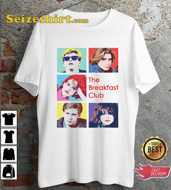 The Breakfast Club Movie Film 80s Retro Trendy Unisex T-Shirt