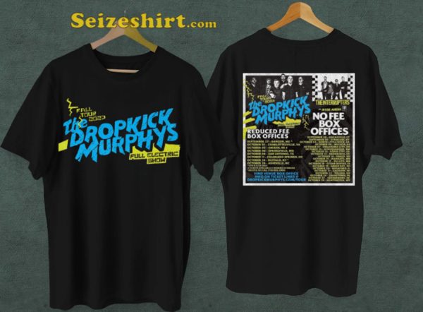 The Dropkick Murphys Fall Tour 2023 Fanwear Unisex Concert Hoodie