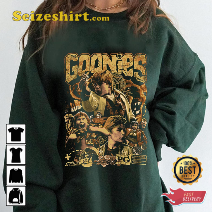 The Goonies Movie Horror Island Ancient Discovery Fanwear Unisex T-Shirt