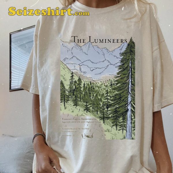 The Lumineers 2023 Indie Folk Sensation Concert T-Shirt