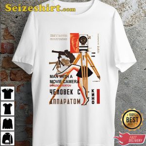 The Man With A Movie Camera Trendy Unisex T-Shirt