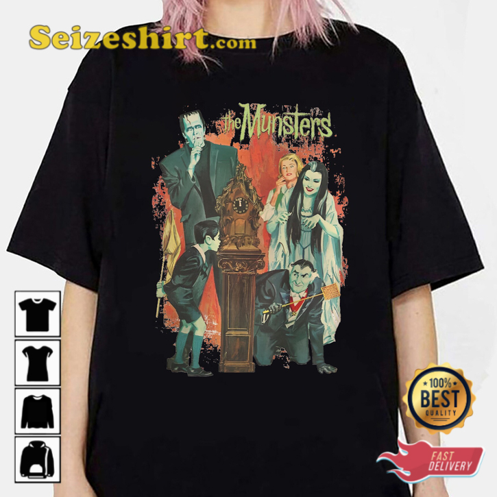 The Munster TV Series Horror Movie Halloween Celebrate Outfit T-Shirt
