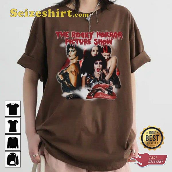 The Rocky Horror Show Movie Graphic 70s Movie T-Shirt