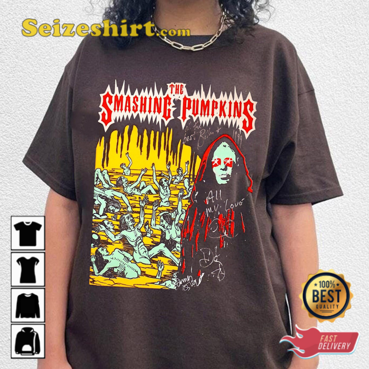 The Smashing Pumpkins 1979 Alternative Rock Icons Siamese Dream Concert T-Shirt