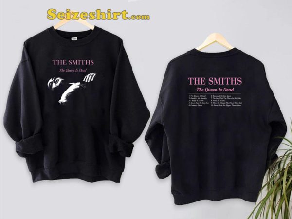 The Smiths The Queen Is Dead Tracklist Alternative Rock Legends 2 Sides Hoodie