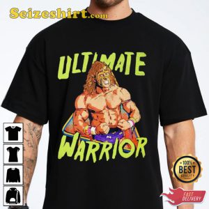 The Ultimate Warrior Wwe Fighter Sportwear T-shirt