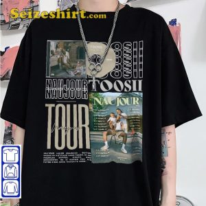 Toosii Naujour Tour 2023 Album Tracklist T-shirt