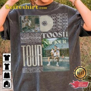 Toosii Naujour Tour 2023 Album Tracklist T-shirt