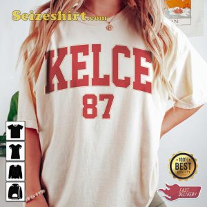 Travis Kelce 87 Football Crewneck Sportwear Sweatshirt