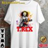 Trex 70s Poster Design Present Trendy Unisex T-Shirt