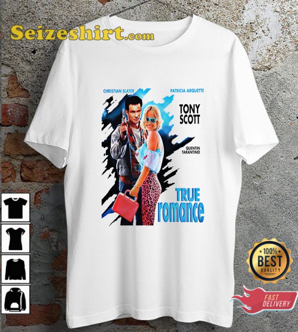 True Romance Poster Movie Film Trendy Unisex T-Shirt