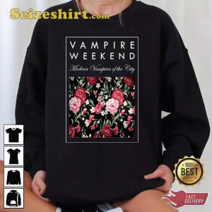 Vampire Weekend Modern Vampires Of The City Floral Music Sweatshirt