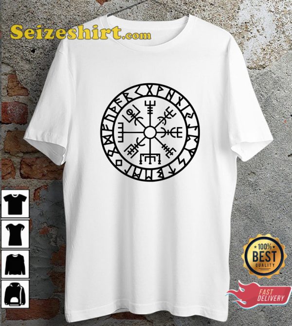 Vegvisir Viking Celtic Compass Trendy Unisex T-Shirt