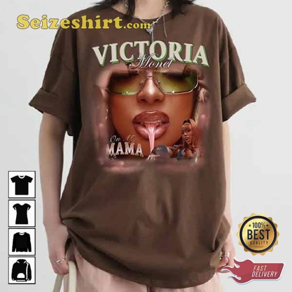 Victoria Monet Tour Merch Aesthetic American Music Concert T-Shirt