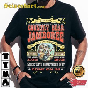Vintage Country Bear Jamboree Old Country Rhythm Unisex T-Shirt