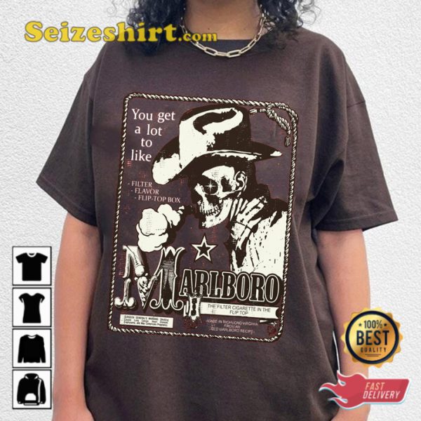 Vintage Marlboro Wild West Cowboy Killers Unisex T-Shirt