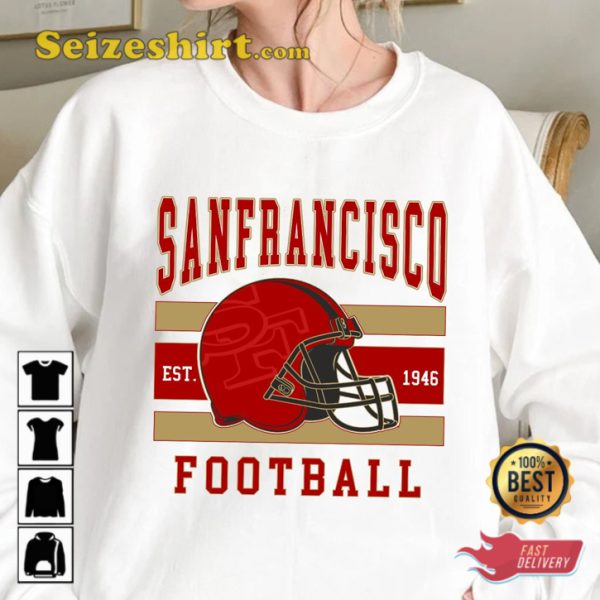 Vintage San Francisco 49ers Fans Sportwear Unisex Hoodie