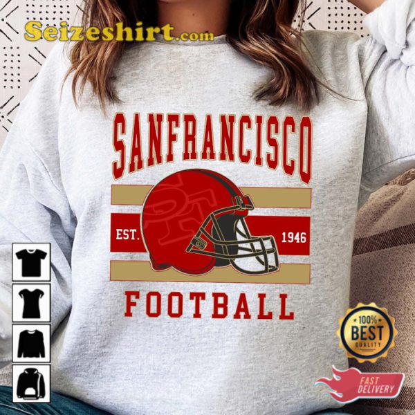 Vintage San Francisco 49ers Fans Sportwear Unisex Hoodie