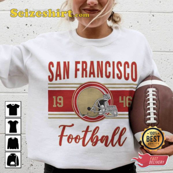 Vintage San Francisco 49ers Football Forty-Niners Sportwear Sweatshirt