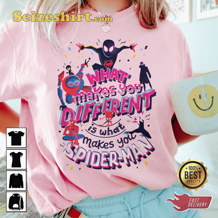 Vintage Spiderman Across The Spider-verse Comfort Color T-Shirt