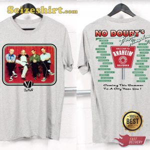 Vintage Vibes No Doubt Tragic Kingdom Tour Concert T-Shirt