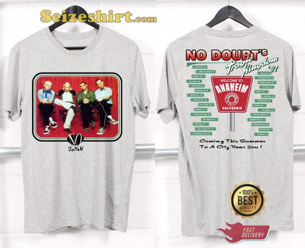 Vintage Vibes No Doubt Tragic Kingdom Tour Concert T-Shirt