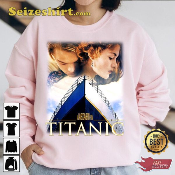 Vintage Voyage 1998 Titanic Stanley Desantis Collector T-Shirt