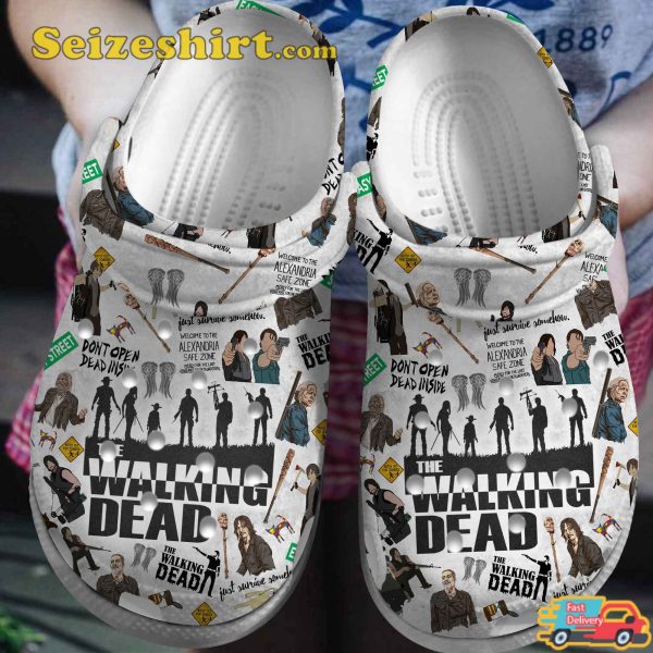 Welcome To The Alexandria The Walking Dead 2023 Halloween Vibes Comfort Clogs