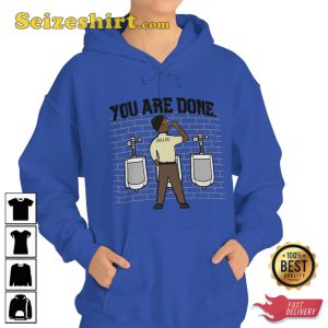 You Are Done Gus Fring Urinal Breaking Bad Trendy Unisex T-Shirt