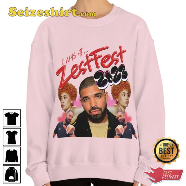 Zest Fest 2023 Drake Ice Spice Trendy Unisex Sweatshirt