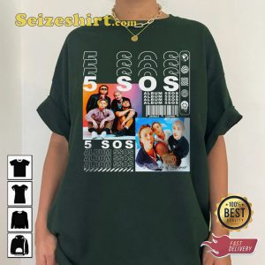 5 Seconds Of Summer Album 5sos Show T-shirt