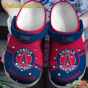 Angels Baseball Crocs Shoes