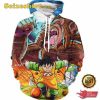 Art Style Gohan Great Ape Colorful Dbz Graffiti Painting Hoodie, Sweatshirt, T-shirt 3D