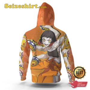 Asakusa Arc Susamaru Temari Demon Pullover Hoodie, 3D Shirt