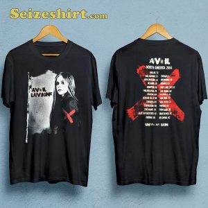 Avril Lavigne Under My Skin North America 2004 T-Shirt